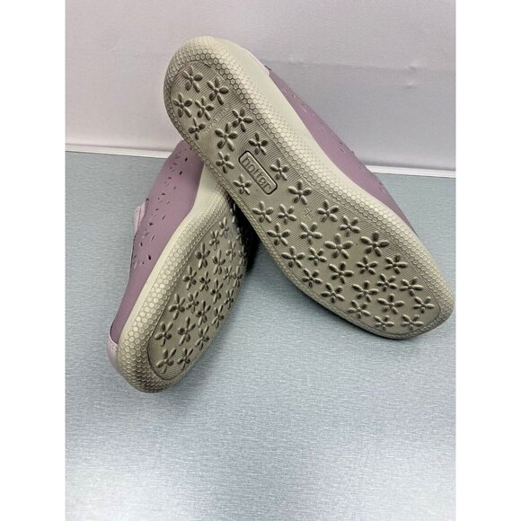 HOTTER Rimini Purple Women's  Leather Loafer Comfort Slip On Shoes, Size 11 - Picture 13 of 16